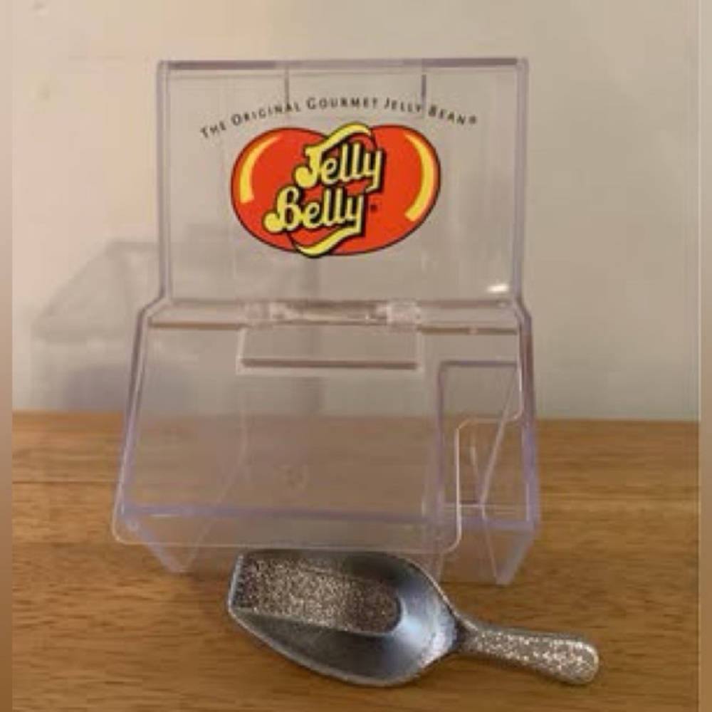 Jelly Belly Mini Bean Bin personal candy dispenser with an included scoop